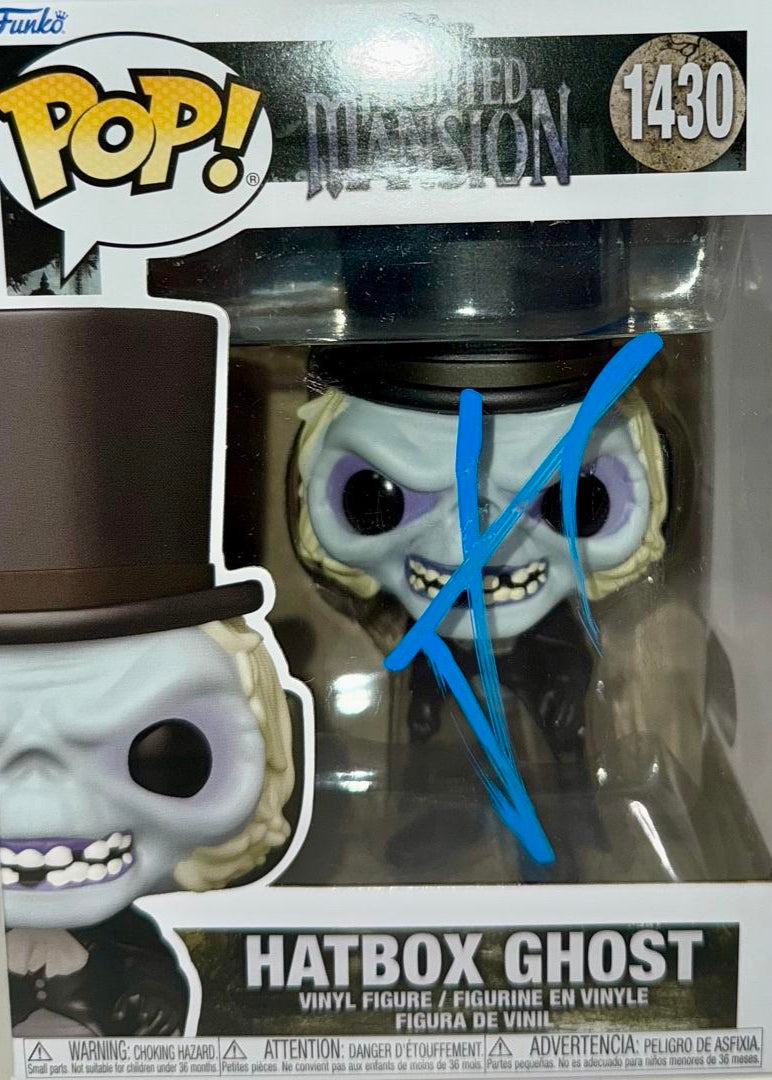 Jared Leto Signed Funko Pop #1430 "Hatbox Ghost" (Haunted Mansion) - SWAU